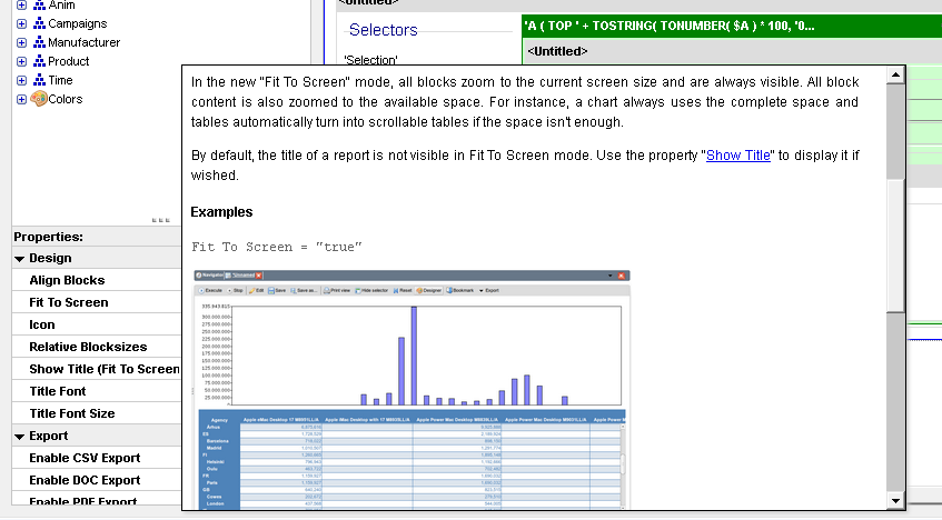 Interactive documentation Release 3.1 update 1